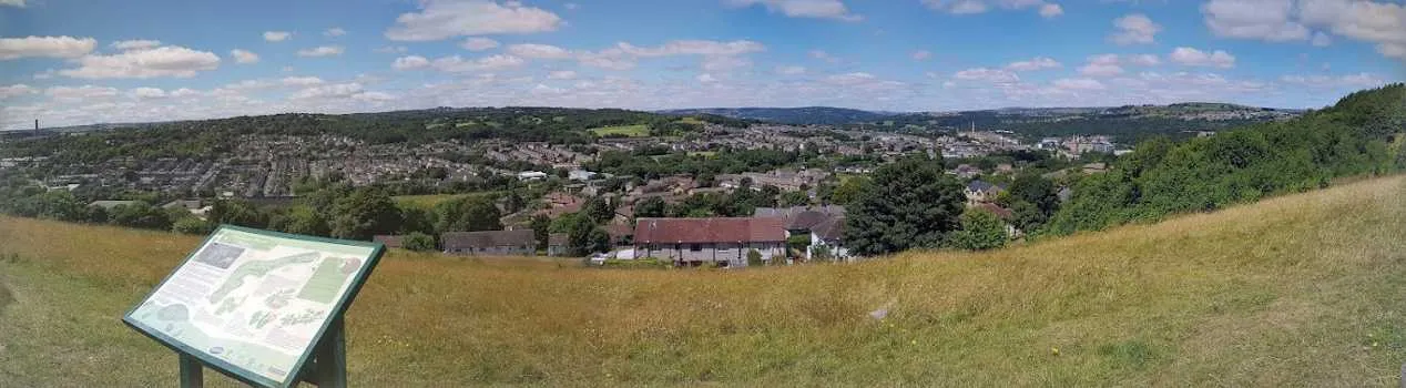 Panoramic view from Wrose